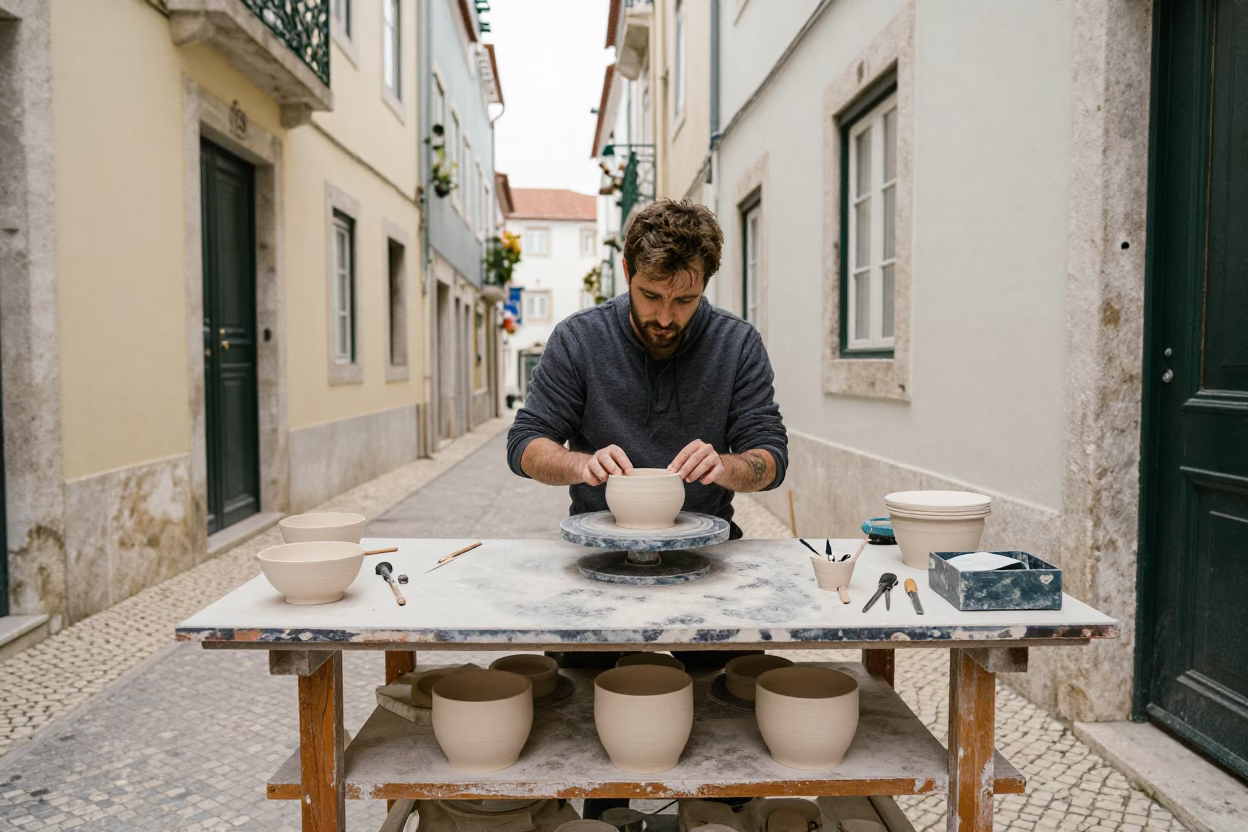 Workshop Workbench in Lisbon in in Lisbon, Portugal