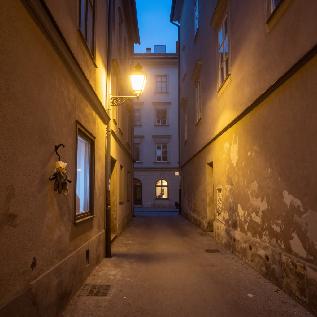 Worn Gloves in Vienna in in Vienna, Austria