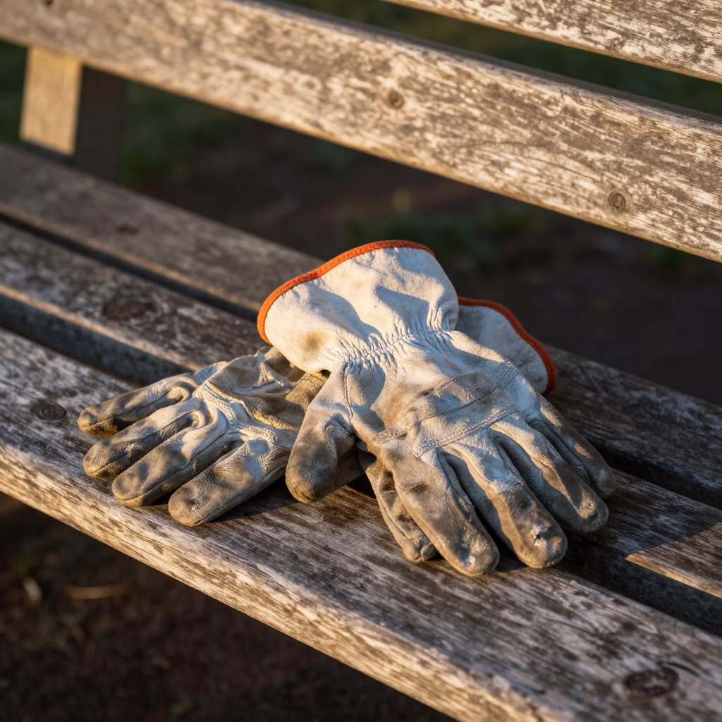 Worn Work Gloves in Adelaide in in Adelaide, South Australia, Australia