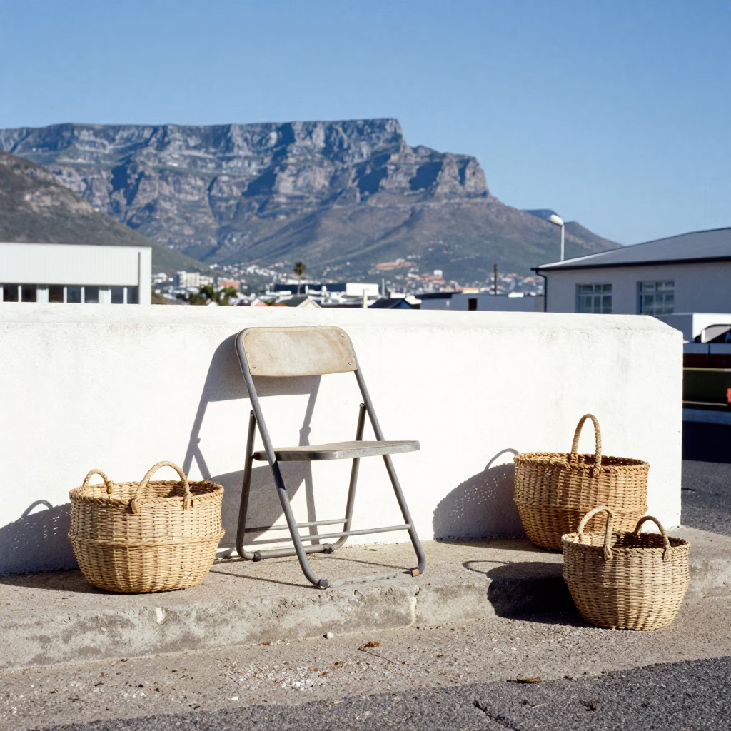 Woven Baskets in Cape Town in in Cape Town, South Africa