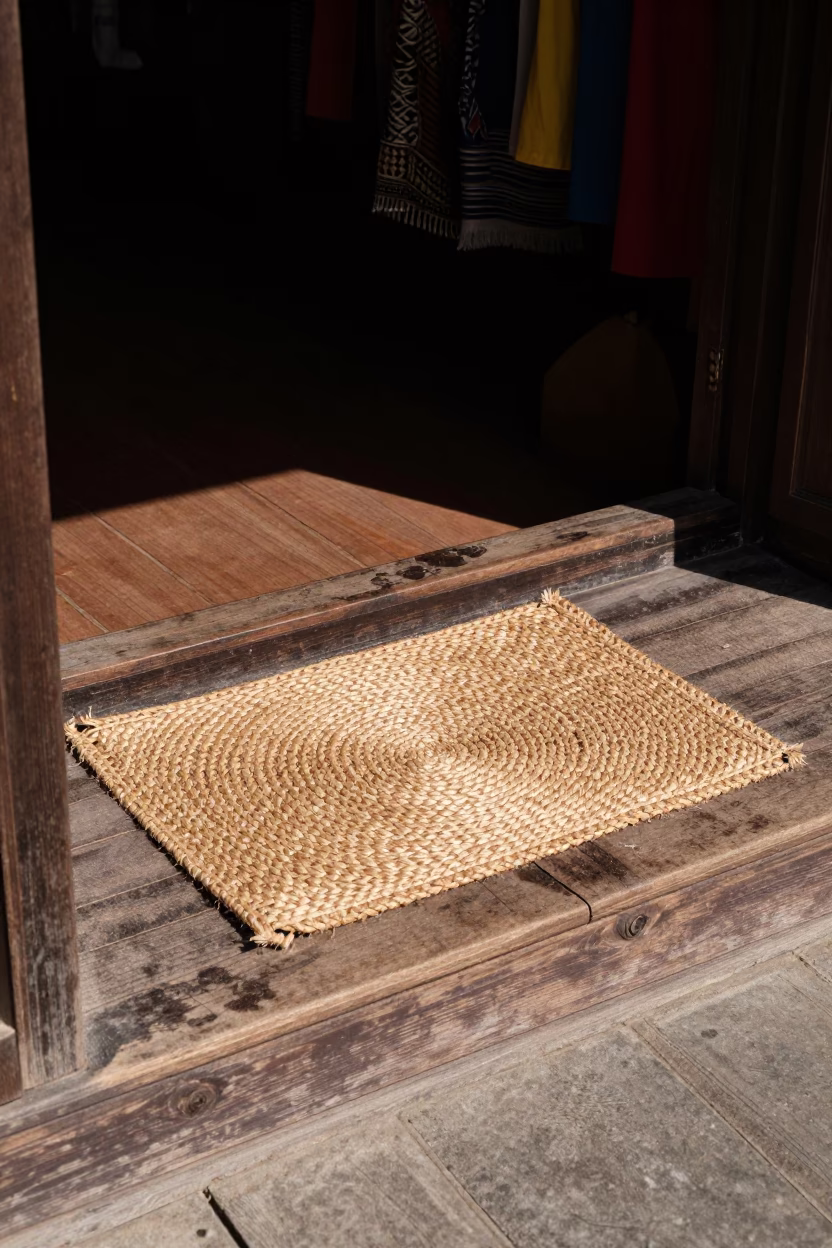 Woven Doormat in Hoi An in in Hoi An, Vietnam
