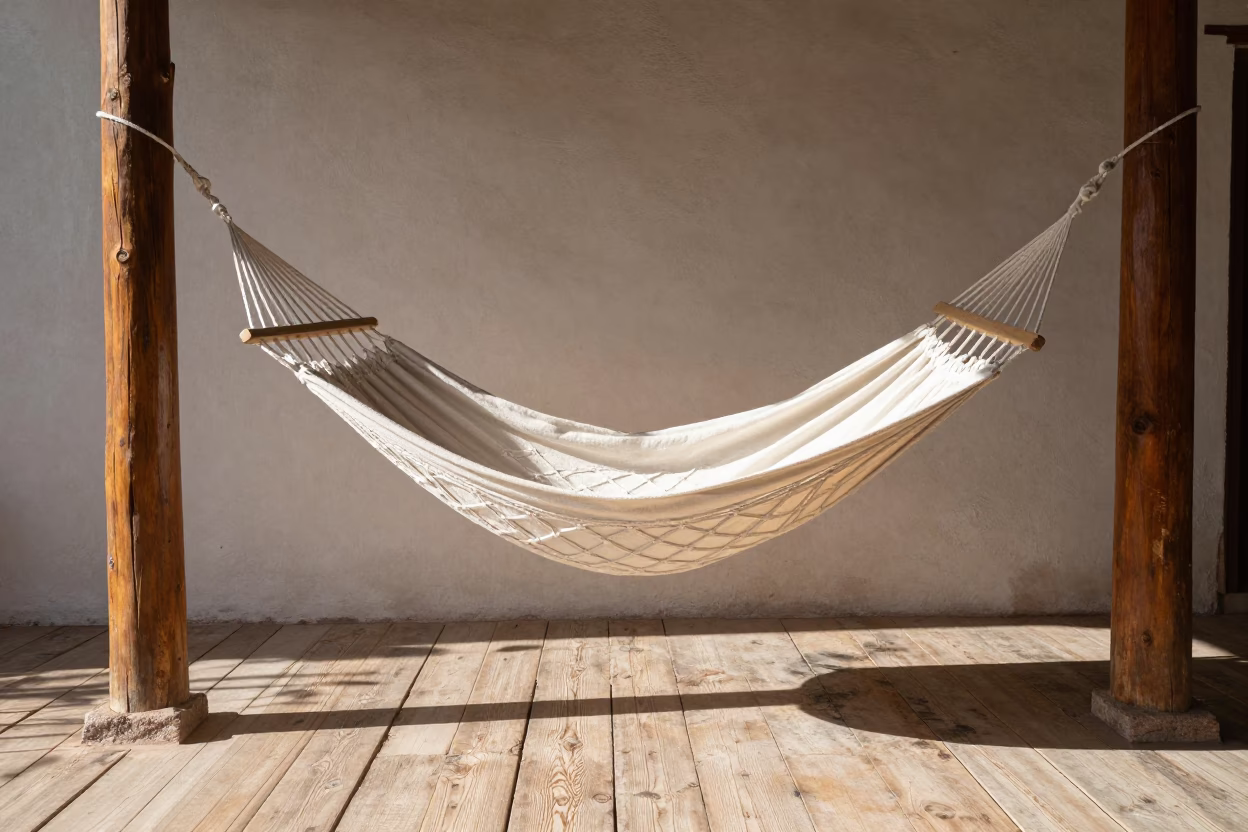 Woven Hammock in Oaxaca in in Oaxaca, Mexico