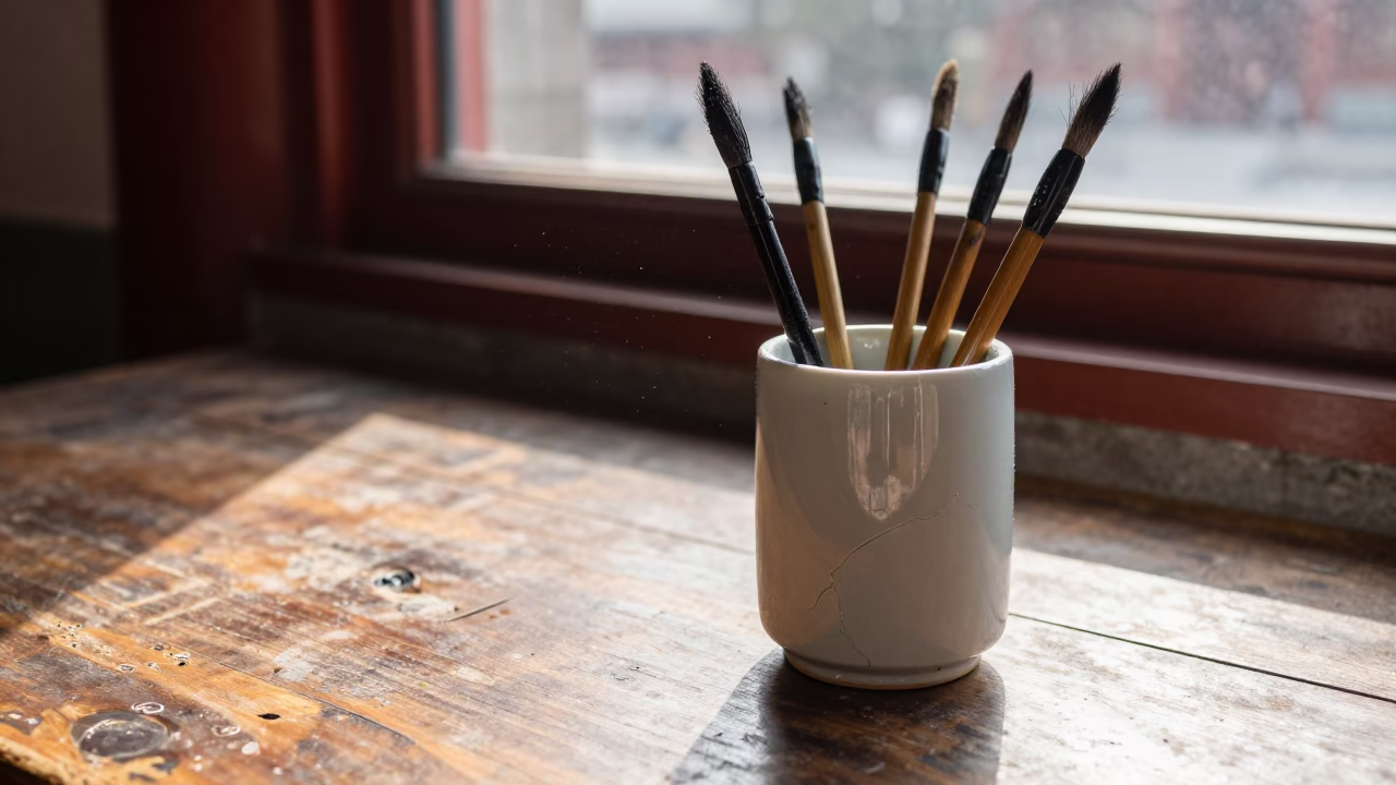 Writing Brushes in Beijing in in Beijing, China