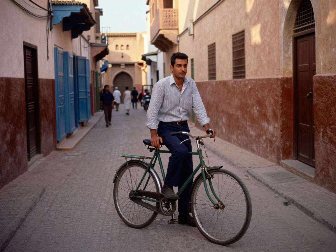 Young Man in Fez in in Fez, Morocco